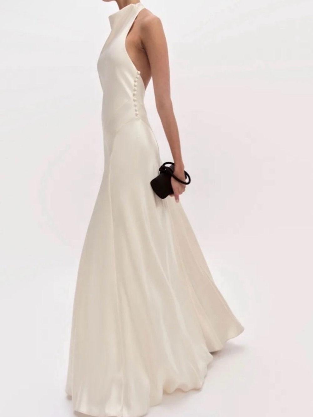 BRAND NEW NWT ROY SATIN DRESS